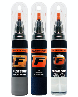 für MITSUBISHI CST10064 DEEP/DARK/SAPPHIRE BLUE LACKSTIFT Reparatur Set Autolack