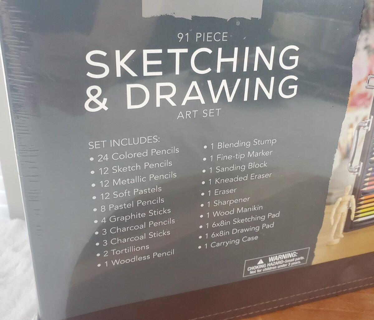 Master's Touch Fine Art Studio 91pc Piece Sketching & Drawing Art