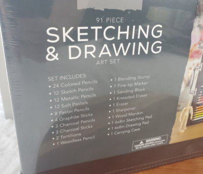 Master's Touch Fine Art Studio 91pc Piece Sketching & Drawing Art