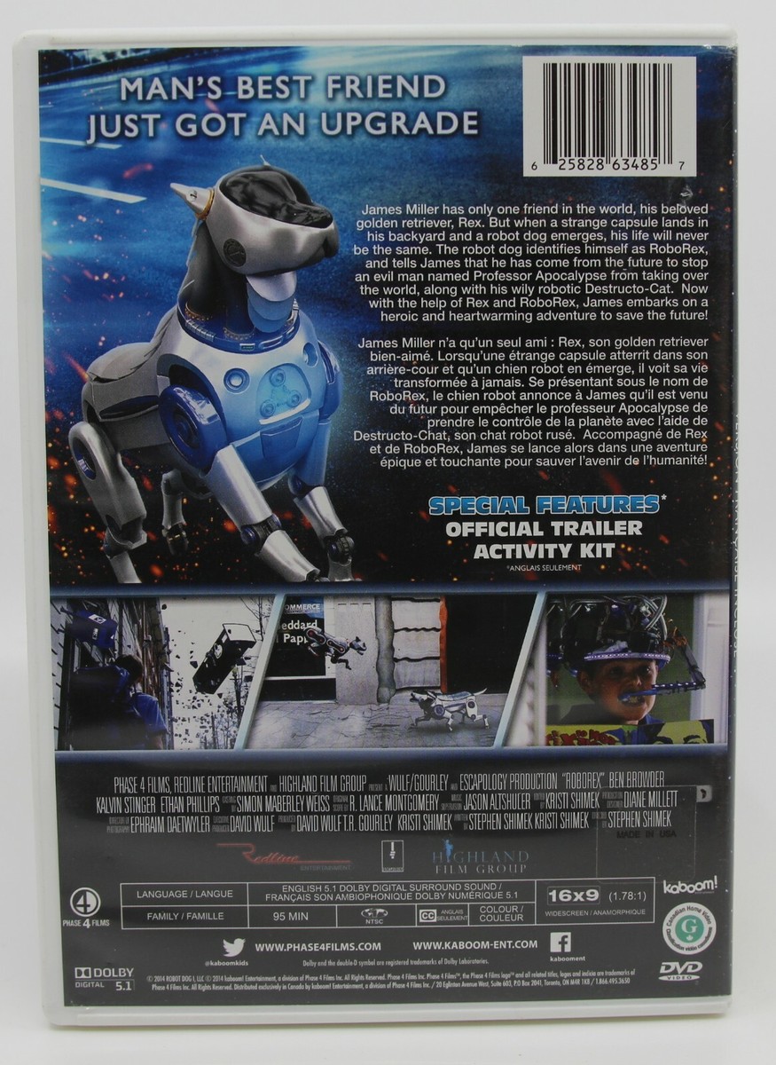 Roborex - DVD bilingual - Ben Browder, Kalvin Stinger, Ethan