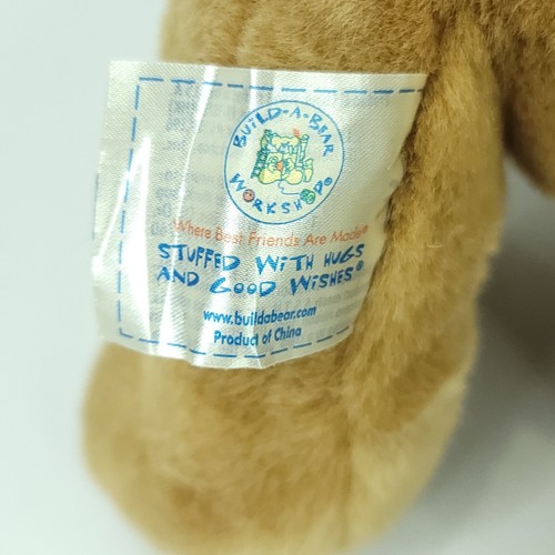 Build A Bear Puppy Dog Plush Sitting 12" Stuffed Animal Dark Brown Soft Fur - Picture 6 of 6