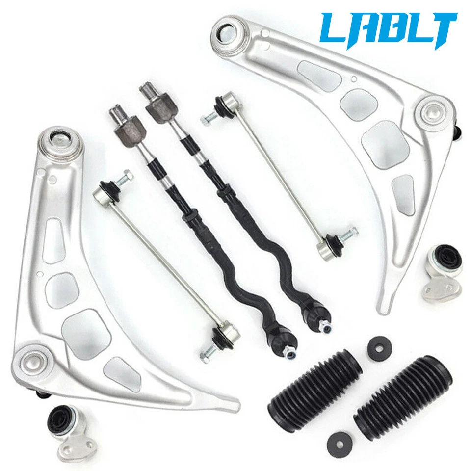 LABLT Control Arm Ball Joint Sway Bar Tie Rod Boot Kit For 2001-2005 BMW 320i - Image 3 of 4