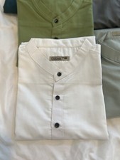 Kurta Indian Men's Shirt Longsleeve Medium Brand New