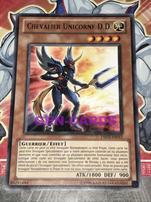 Yu Gi Oh Karte Ritter Einhorn D.D. DREV-FR011