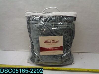 Mink Touch Luxury Blanket 50''x 60'' GRAY