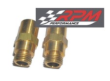 Holley Carburetor Alcohol 516 Brass Main Jet Extensions Extension 2 Pack A104-2 Holley Carburetor Alcohol 516 Brass Main Jet Extensions Extension 2 Pack A104-2