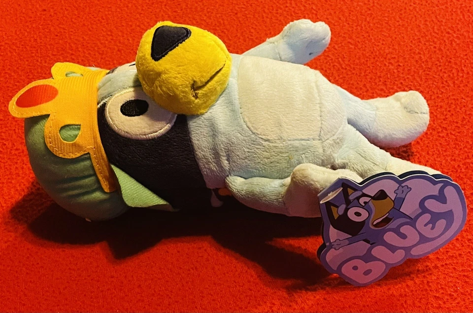 Disney’s Friends Princesa Real Azul 8" Peluche Perro Capa Corona Juguete Foto 4 de 4