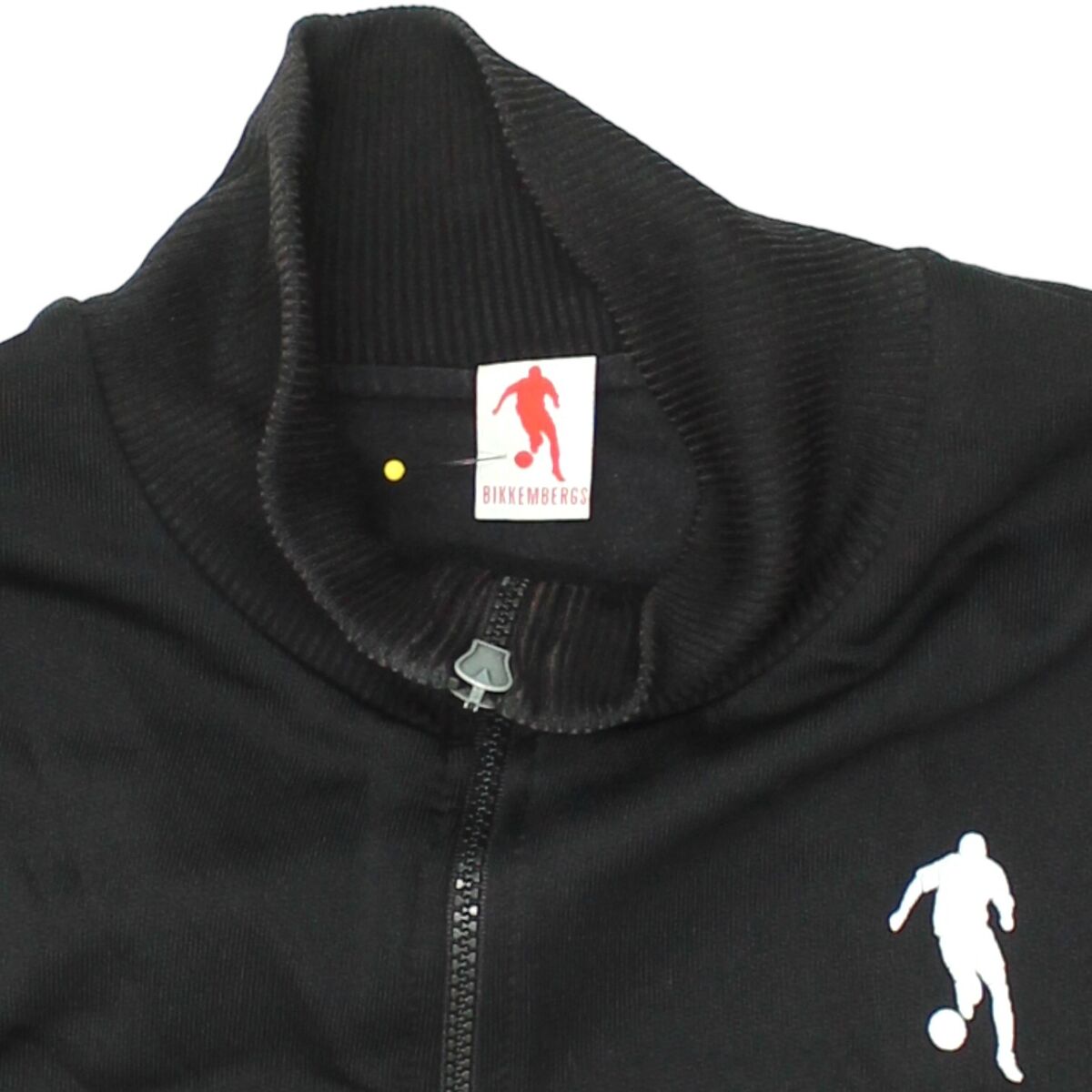 Bikkembergs Mens Black Full Zip Track Jacket | Vintage Bikkembergs Mens Black Full Zip Track Jacket | Vintage