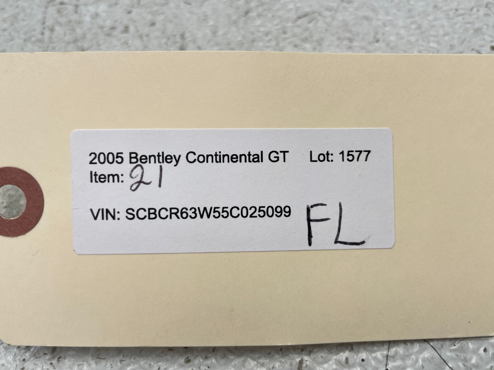 2003-2007 Bentley Continental GT Front Left Door Lock Latch Actuator 1577 OEM