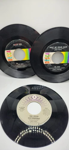 The Who Lot of (3) 45 RPM Records