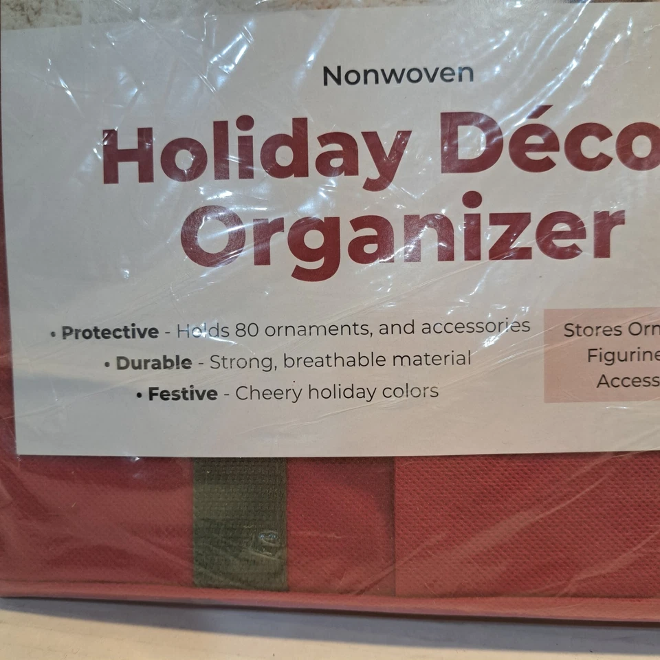 Nonwoven Holiday Decor Organizer - Image 3 of 4