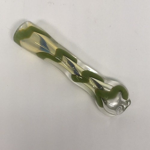 HEAVY HAND PIPA USA TOBACCO ART CHILLUM 3” SMOKING BOWL 1 ONE HITTER BLOWN GLASS - Picture 4 of 11