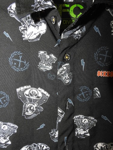 Dixxon Flannel Co DFC Youth Division Harley Davidson Quantico S/S Party Medium - Picture 3 of 6