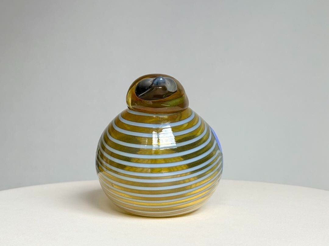 IITTALA Oiva Toikka Blue Scaup Duck 2004 Annual Bird