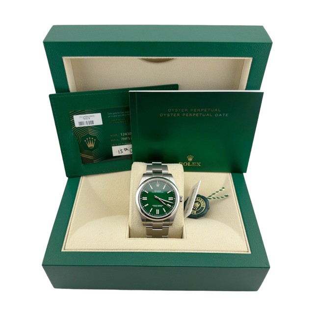 Rolex Oyster Perpetual Green