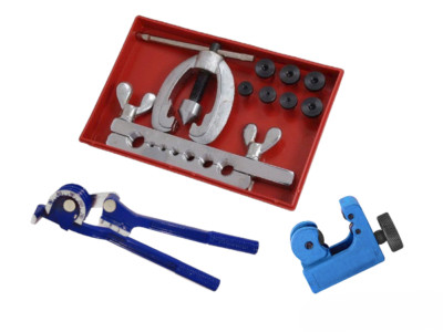 Bremskraftstoffleitung Reparatur Werkzeug Kit - Metrisch Bördel Kit + Mini Bender + Rohrschneider