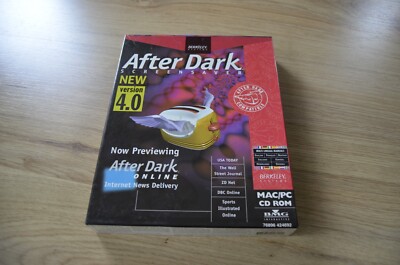 AFTER DARK Screensaver - PC CD-Rom - Big Box