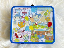 Tamagotchi Characters Blue Tama Town Lunchbox Tin Box Bandai Japan 2013