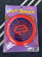 Imperial  92 Wind Jammer Frisbee Vintage 100 Gram Bright Red Blue Metallic Flame
