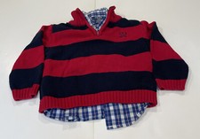 Izod 2 Piece Sweater Shirt Boys 12 Mos