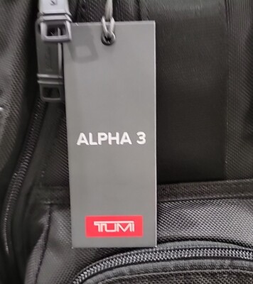 Tumi Alpha 3 Brief Pack backpack NEW WITH TAG 117347-1041 | eBay