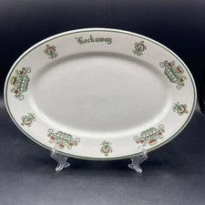 Rare “Rockaway” 1923 O.P. CO. Syracuse Restaurant Wear D-4 Fayette Street Date