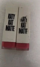 Lot of 2 COVERGIRL Katy Kat Matte Lipstick KP03 Magenta Minx Pink (READ)