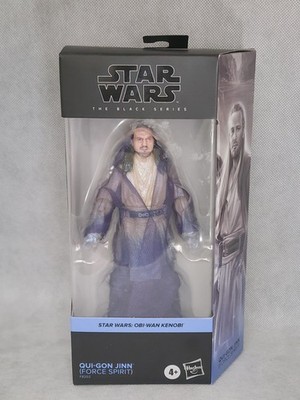 Star Wars Black Series Qui-Gon Jinn Force Spirit Obi-Wan Kenobi  NEW 6-Inch 