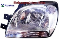 Abakus 223-1120L-LD-EM Hauptscheinwerfer Links Scheinwerfer FüR Kia