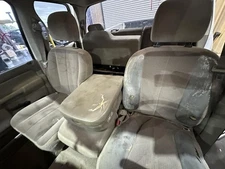 DODGE 3500 PICKUP 2003-2005 FRONT SEAT BELT BROWN QUAD CAB BENCH 40/20/40 SPLIT