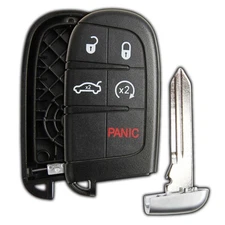 Key Fob Remote 5b Shell Case Replacement for Jeep Dodge Chrysler M3N-40821302