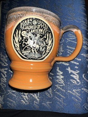 Bones Coffee Mug Deneen Pottery Jacked O Lantern Pumpkin Spice 2020