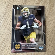 2025 Bowman University Chrome #63 Jaden Greathouse