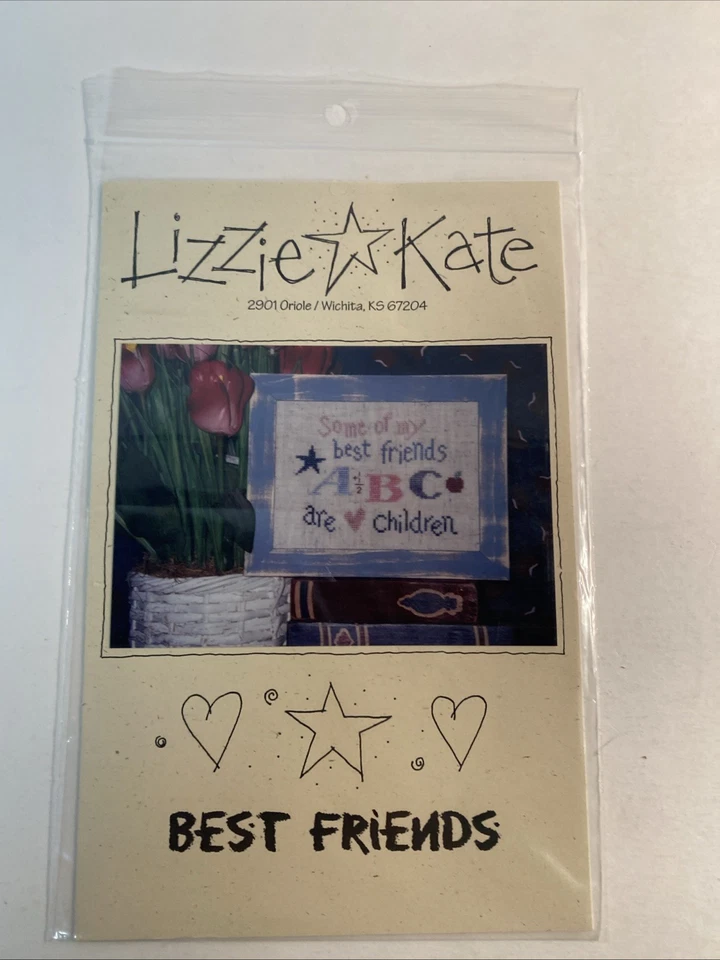 Lot of 4 Lizzie Kate  Cross Stitch Patterns New In Package - Image 4 of 4