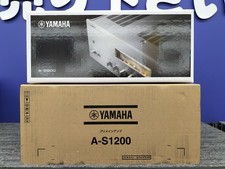 YAMAHA A-S1200 Stereo Integrated Amplifier w/ Box Remote Cable Used Tested Japan