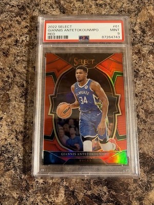 2022-23 Panini Select - Concourse Giannis Antetokounmpo #61 Red