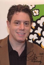 POP ARTIST Burton Morris autograph, IP signed photo