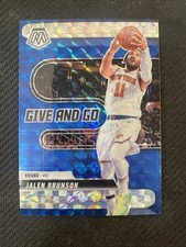 2024-25 Panini Mosaic - Give and Go Jalen Brunson #11 Mosaic Prizm