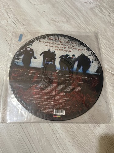Slipknot Picture Disc LP Vinyl 1999 Self Titled Mint Unplayed - Picture 3 of 6