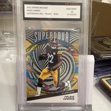 Panini Instant NFL Supernova Najee Harris Rookie S20 Serial Numbered Football C…