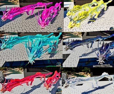  ARK Survival Ascended New Aureliax Solid Colors PVE PS5/XBOX/PC