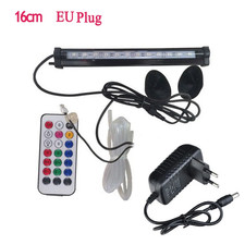 LED Air Bubble Light Aquarium Lamp Underwater Submersible Fish Tank Light Color