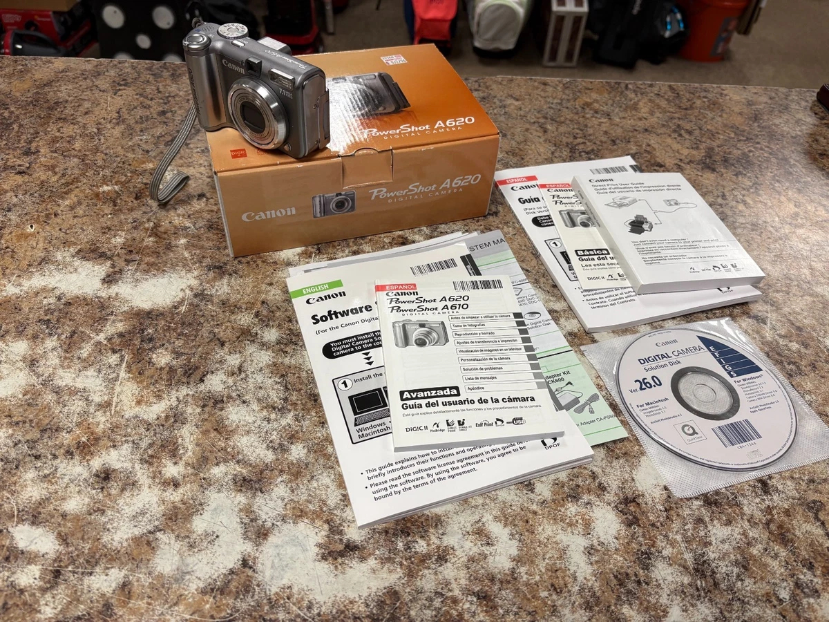 Canon PowerShot A620 7-7.9MP Digital Cameras for Sale | Shop New