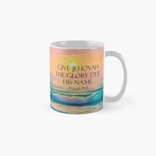 2025 Year Text (Sunset Painting) Classic Mug , Gift For Family