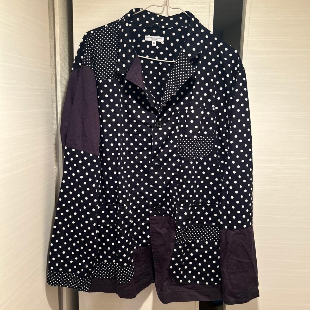 Engineered Garments Loiter Dot Pattern Jacket M T… - image 2