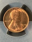MS 66 Red 1939-s Wheatback Penny PCGS 49136429, Nice!