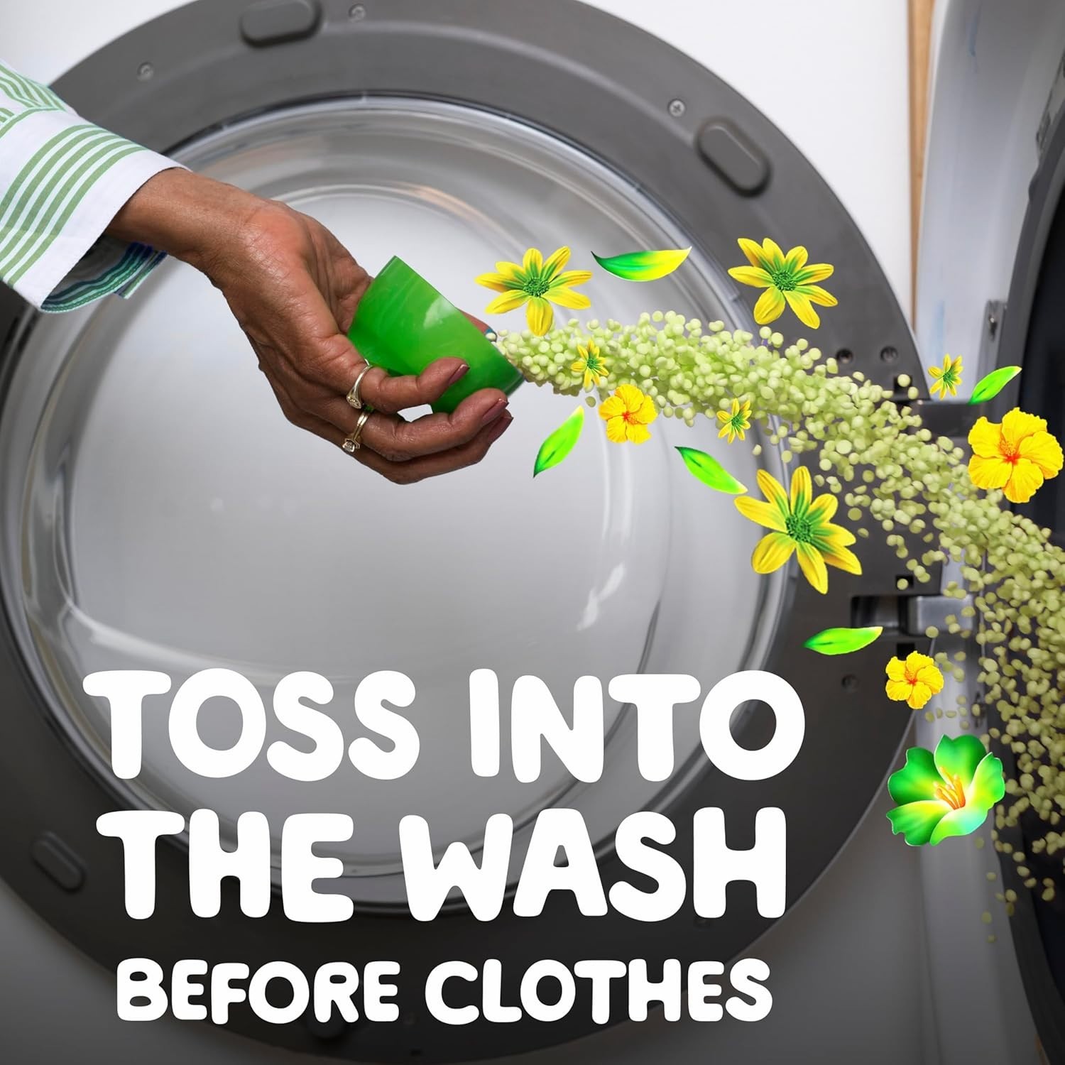 **Gain Fireworks In-Wash Scent Booster Beads,Original Scent,30.1 oz (box dented)