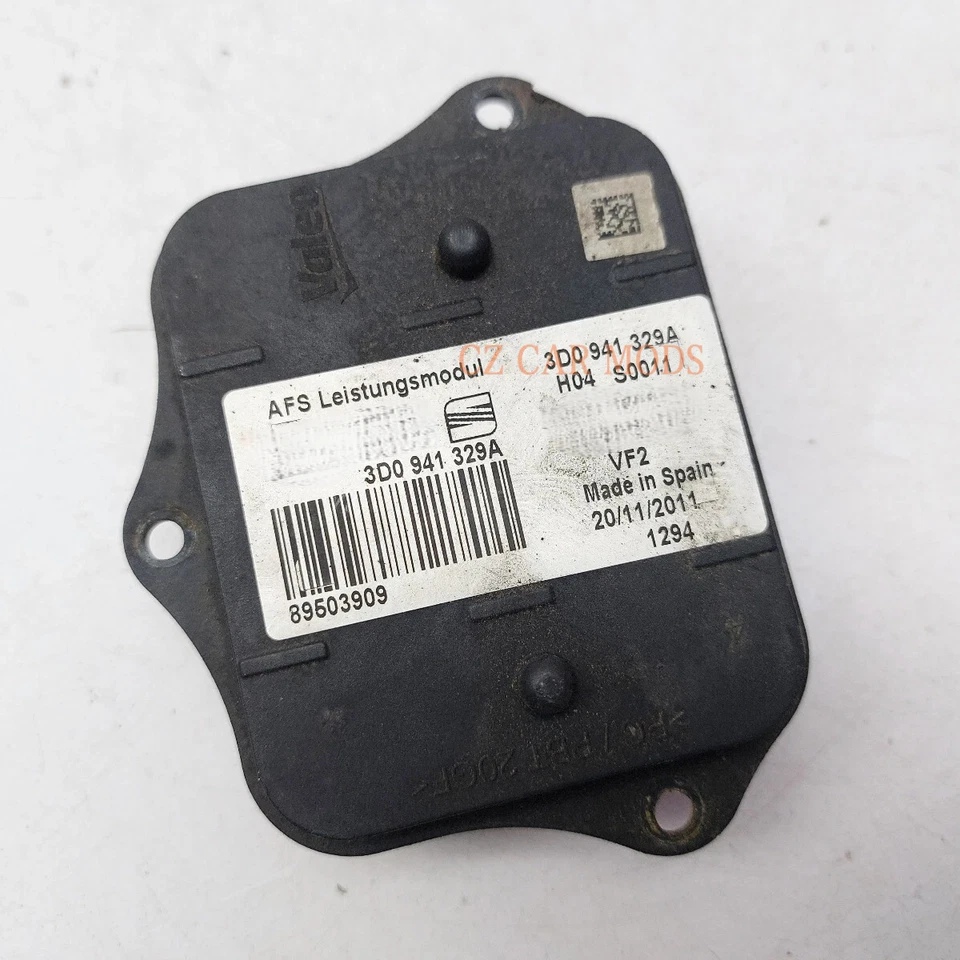 Módulo de controle de farol AFS original 3D0941329A para assento Audi Q5 VW Golf Passat - Imagem 3 de 4