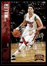 2012-13 Panini Threads Mike Miller Miami Heat #81