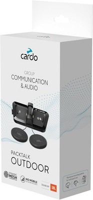 Cardo PACKTALK Outdoor Intercom Helm Kommunikation Bluetooth IP67